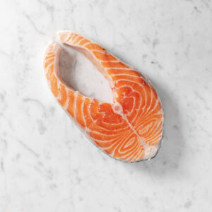 Salmone norvegese tranci